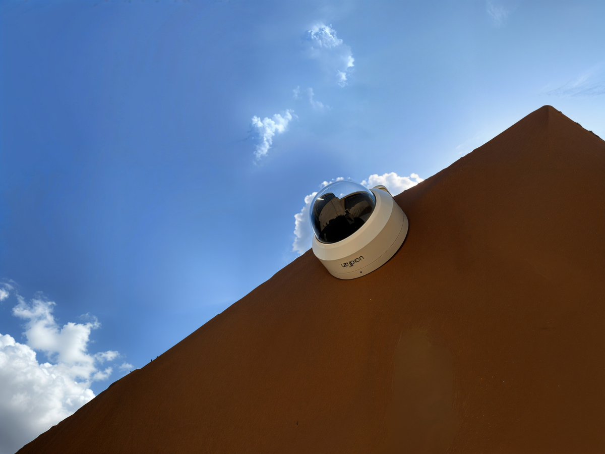 Cámara de video vigilancia moderna